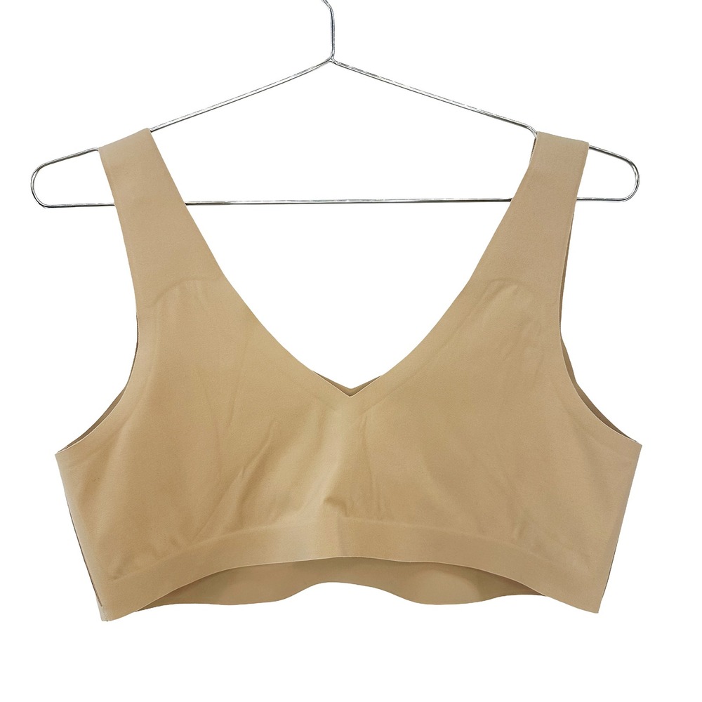 HONEYLOVE Soft Form Padded Wireless Seamless Bra • XL 38D/DD • nude - Picture 3 of 5